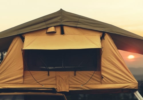 Can you sleep in a rooftop tent anywhere?