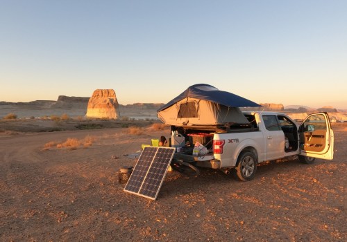 What is the advantage of a roof top tent?